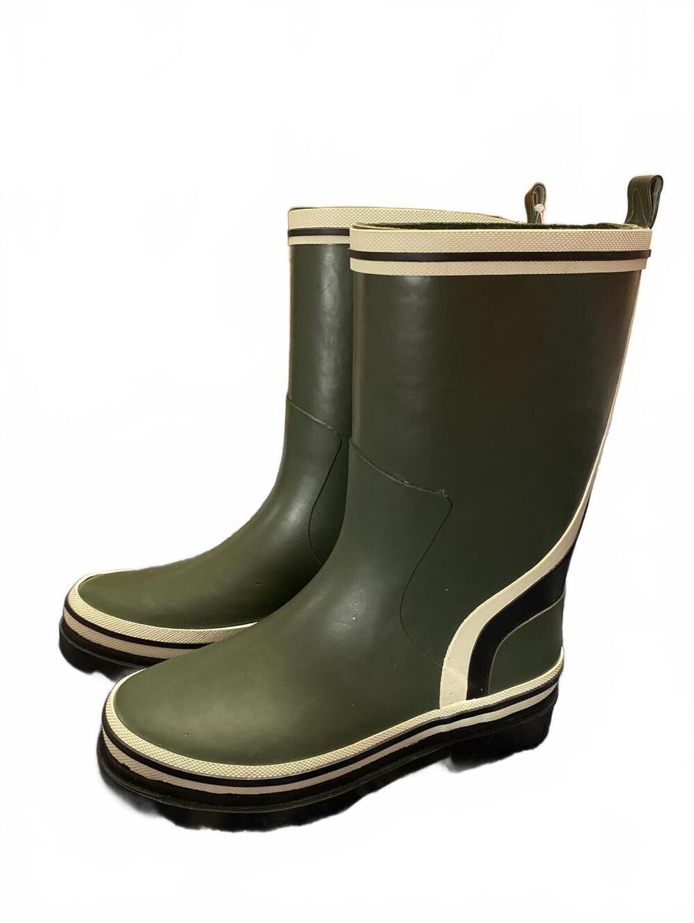 NWT Outbound Hugo Green Rubber Boots Size 13